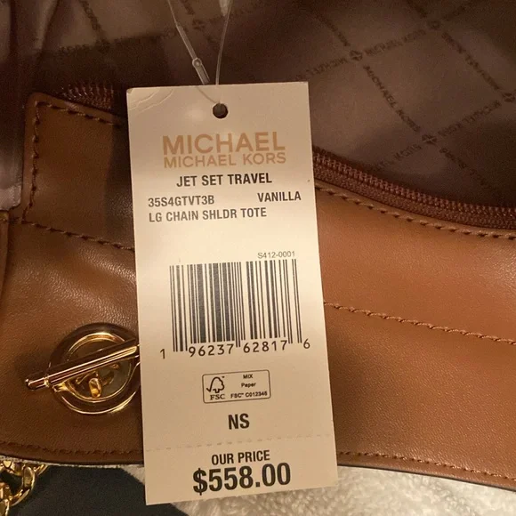 Brand New Michael Kors Chain Shoulder Tote Bag… - Picture 7 of 7